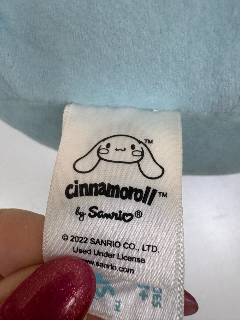 Sanrio Cinnamoroll Sailor Squishmallow 7” Plush Kellytoy 2022 - Picture 4 of 5